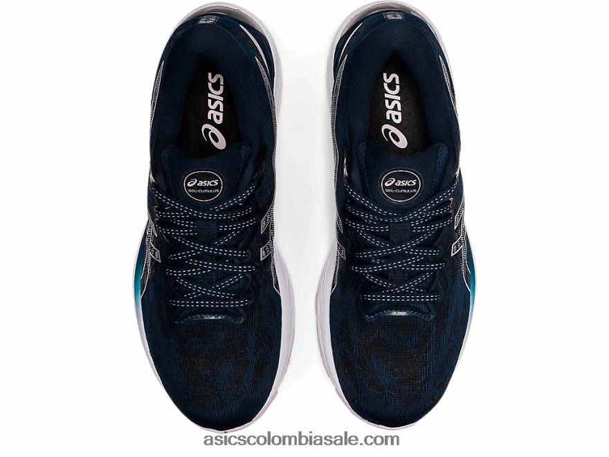 mujer Asics cúmulo de gel 23 azul francés/plata pura 20X82N3357
