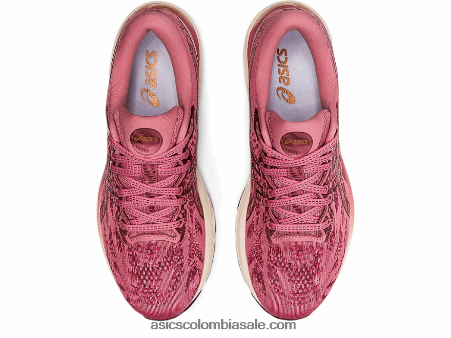 mujer Asics cúmulo de gel 23 rosa ahumado/marte profundo 20X82N3875