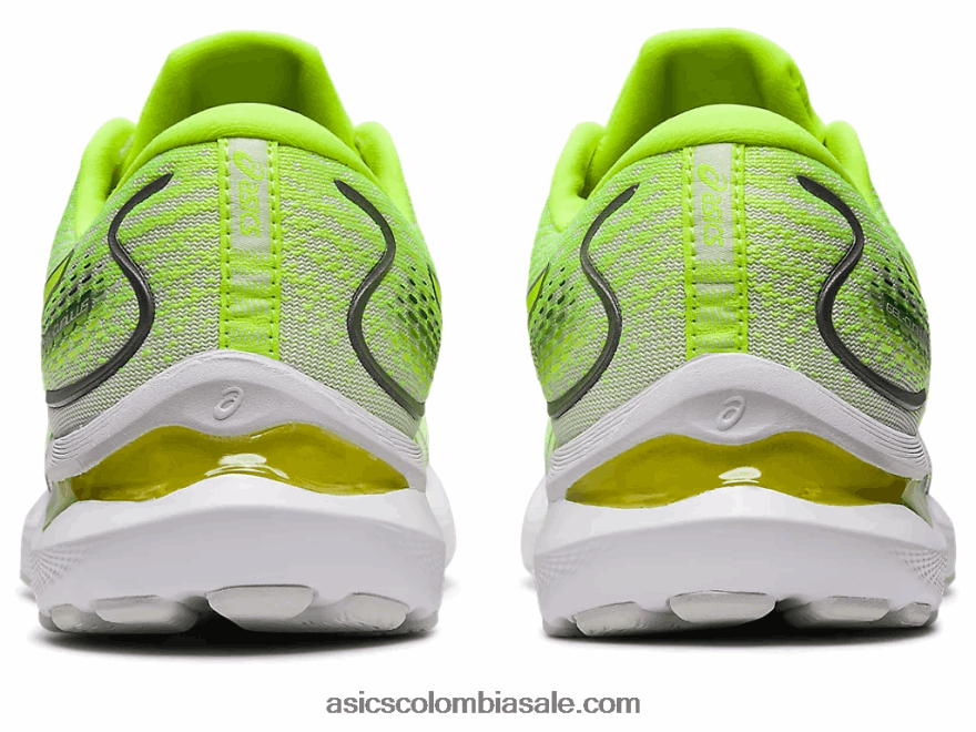 mujer Asics cúmulo de gel 24 amarillo seguridad/pino terciopelo 20X82N2991