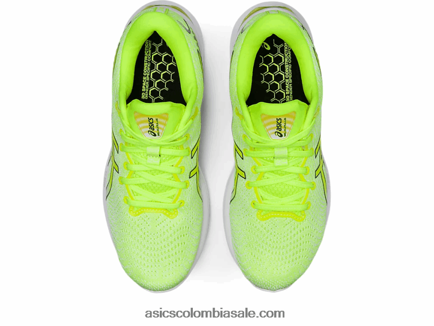 mujer Asics cúmulo de gel 24 amarillo seguridad/pino terciopelo 20X82N2991