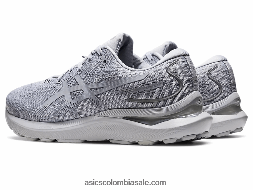 mujer Asics cúmulo de gel 24 gris piedmont/gris piedmont 20X82N2852