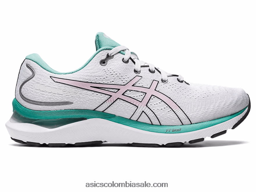mujer Asics cúmulo de gel 24 tono polar/rosa claro 20X82N2442