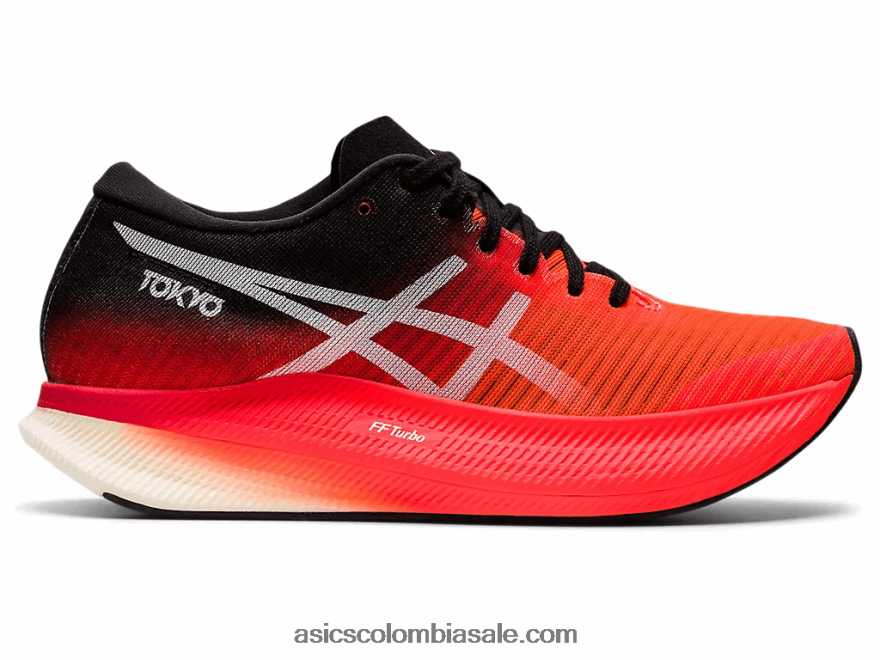 mujer Asics cielo de metavelocidad amanecer rojo/blanco 20X82N3950