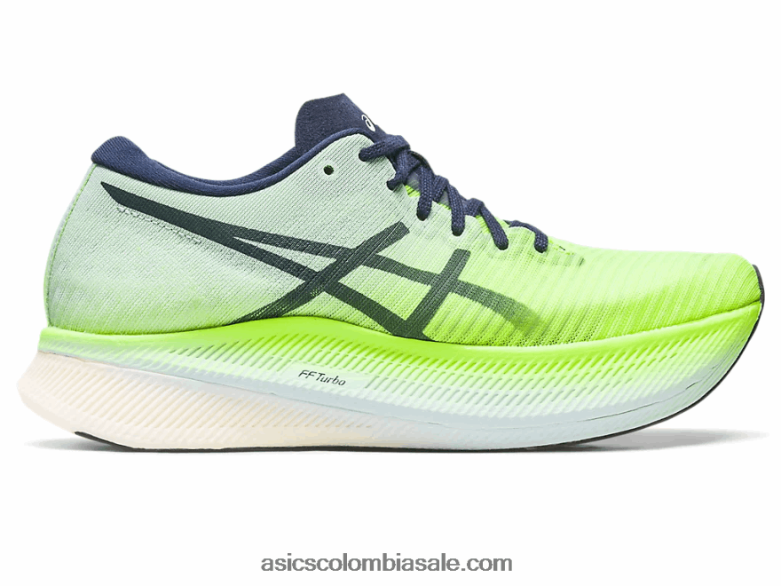 mujer Asics cielo de metavelocidad peligro verde/cielo 20X82N2147