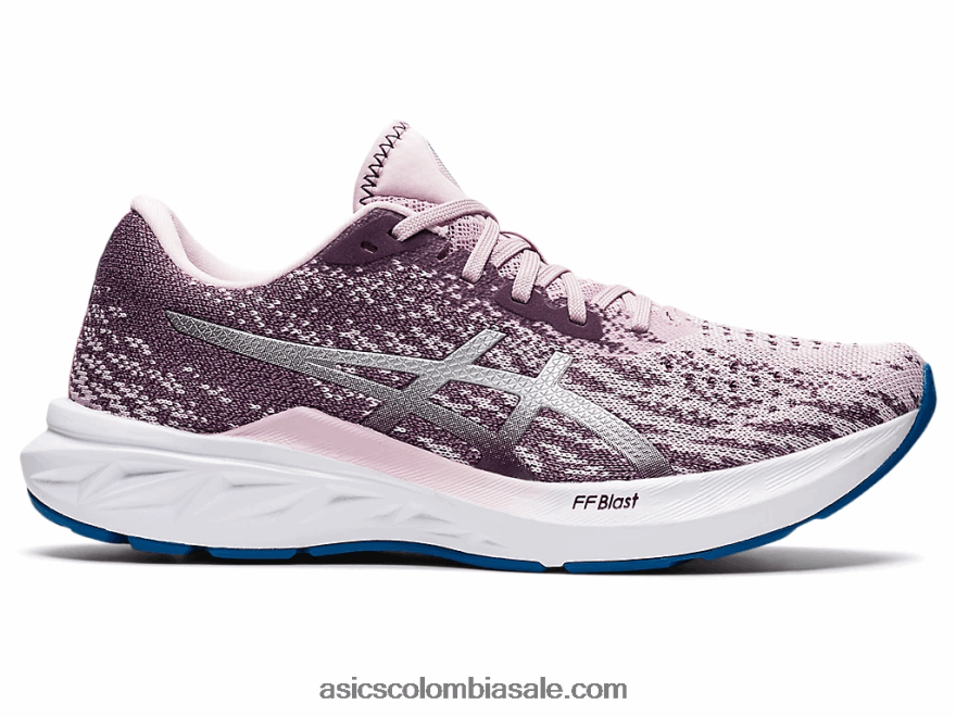 mujer Asics dinablasto 2 apenas rosa/plata pura 20X82N3436
