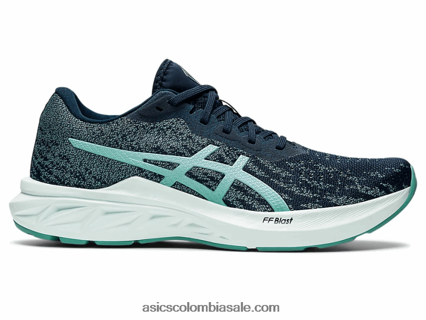 mujer Asics dinablasto 2 azul francés/mar relajante 20X82N3452
