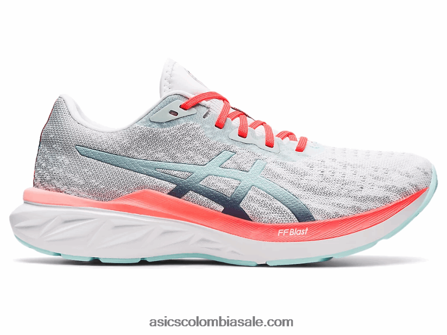 mujer Asics dinablasto 2 blanco/azul trueno 20X82N3742
