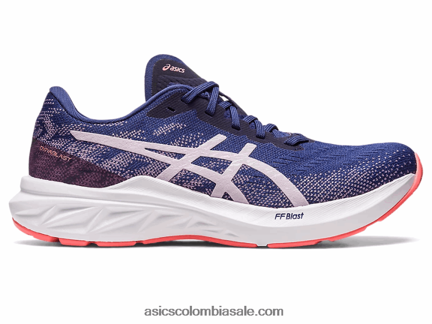 mujer Asics dinablasto 3 azul índigo/violeta anochecer 20X82N2307