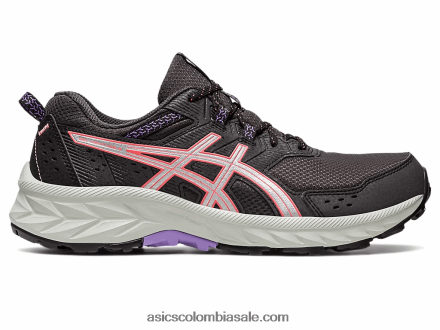 mujer Asics empresa de gel 9 gris grafito/plata pura 20X82N2209