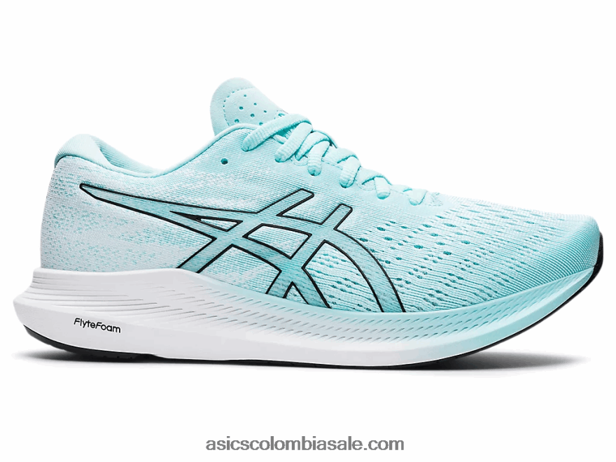 mujer Asics evoride 3 azul claro/negro 20X82N3095