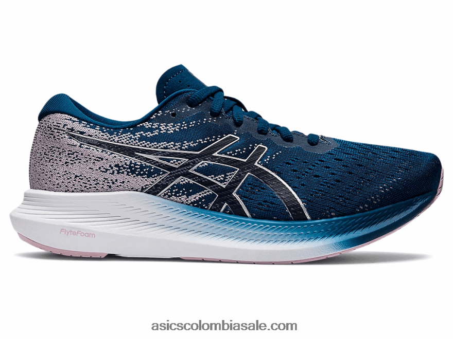 mujer Asics evoride 3 azul mako/plata pura 20X82N3167
