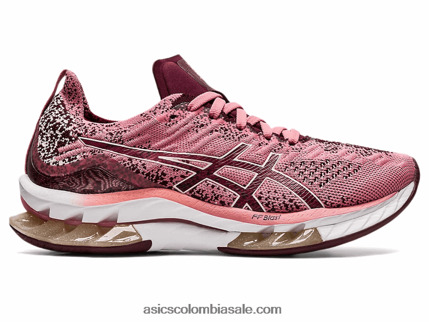 mujer Asics explosión de gel-kinsei rosa ahumado/marte profundo 20X82N3680
