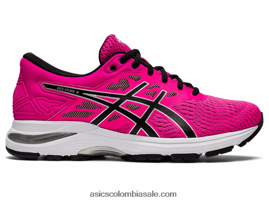 mujer Asics fundente de gel 5 rosa brillante/negro 20X82N2664