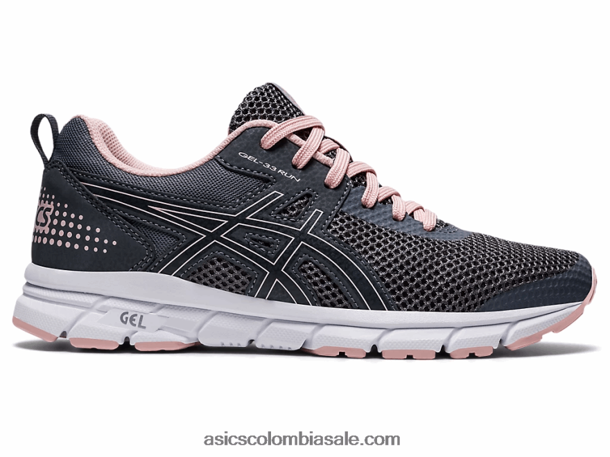 mujer Asics gel-33 metrópolis/portador gris 20X82N3910