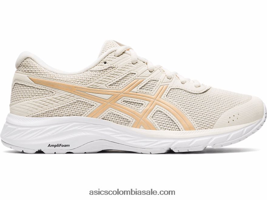 mujer Asics gel-contender 6 giro abedul/champán 20X82N4179