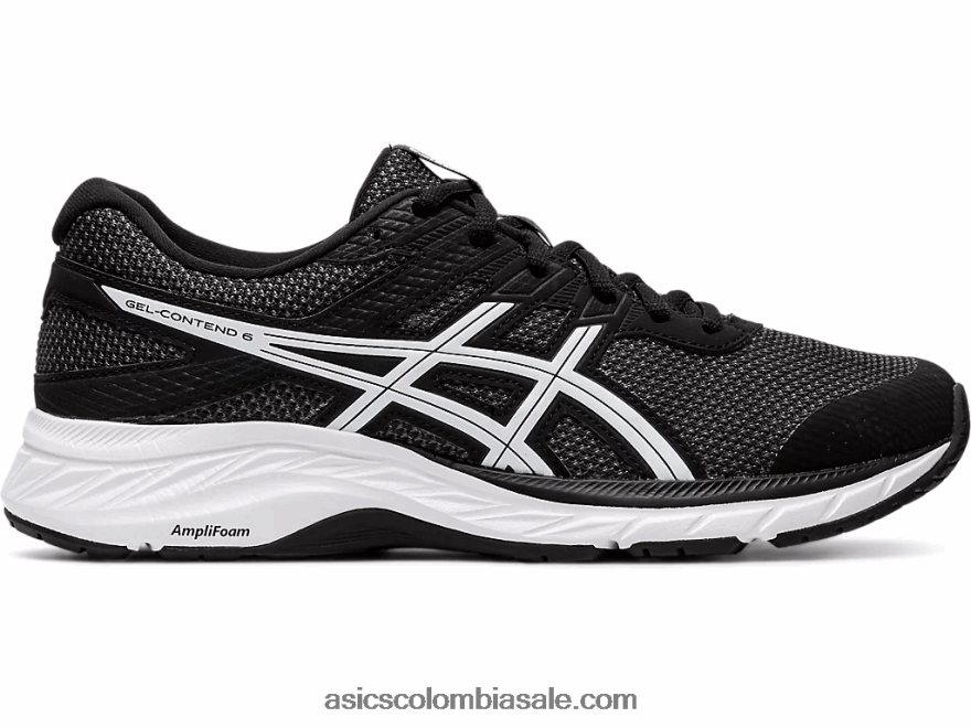 mujer Asics gel-contender 6 giro gris grafito/blanco 20X82N2584