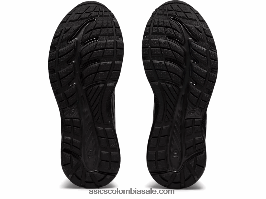 mujer Asics gel-contender 7 de ancho negro/gris portador 20X82N4013