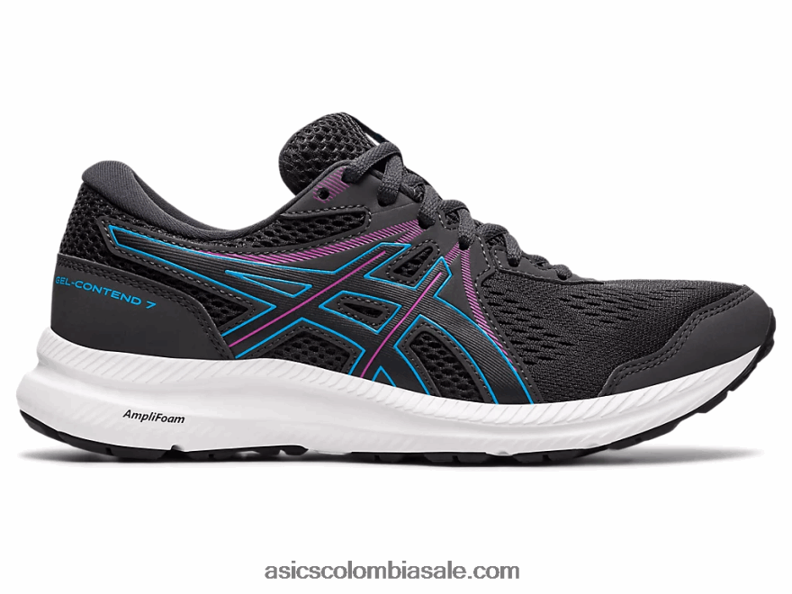 mujer Asics gel-contender 7 gris grafito/agua digital 20X82N4024