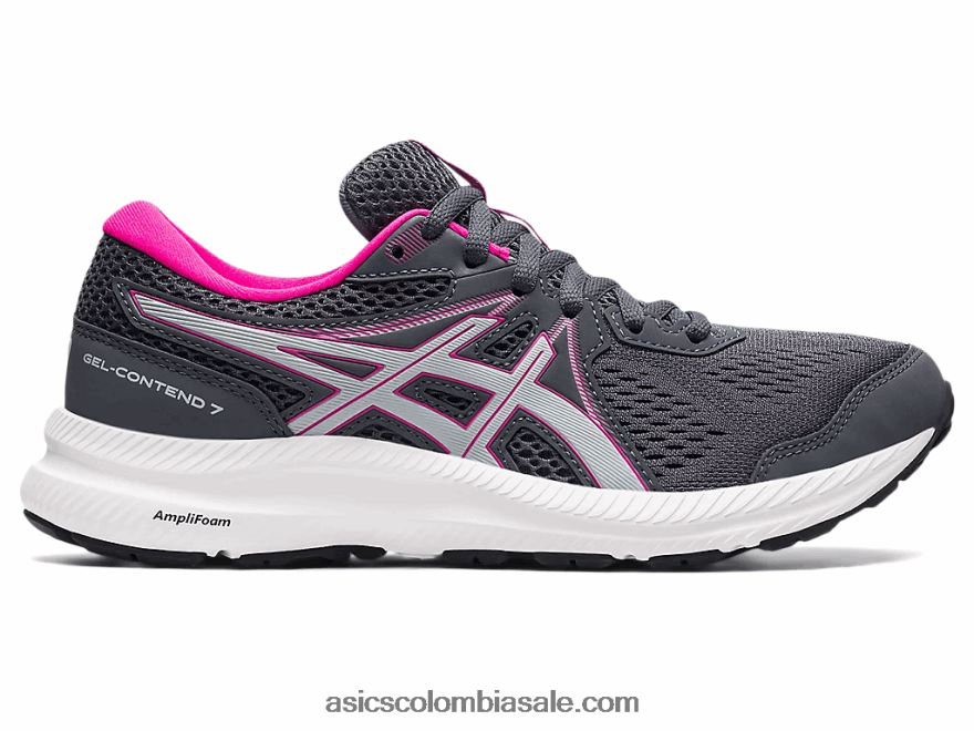 mujer Asics gel-contender 7 gris portador/gris piedmont 20X82N3682
