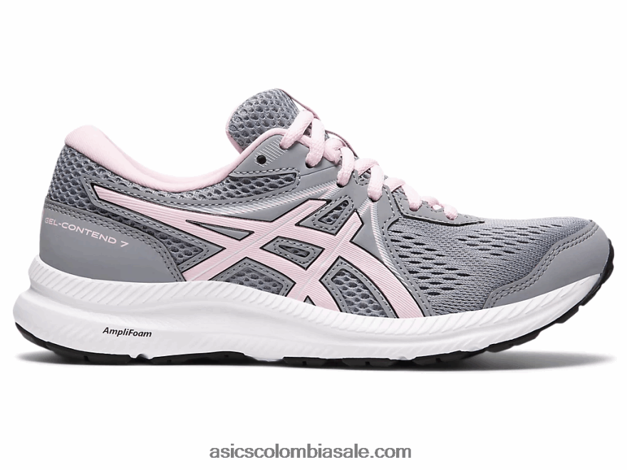 mujer Asics gel-contender 7 yeso/sal rosa 20X82N4017