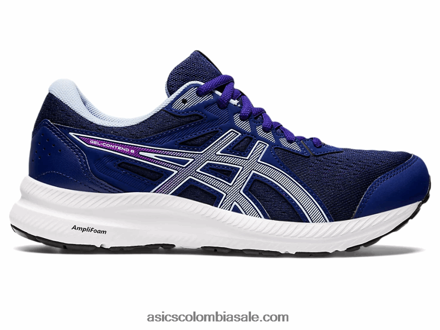 mujer Asics gel-contender 8 de ancho buceo azul/cielo suave 20X82N2597