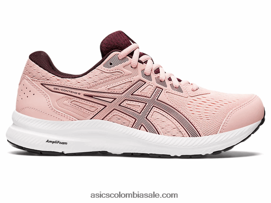 mujer Asics gel-contender 8 rosa helada/marte profundo 20X82N2677