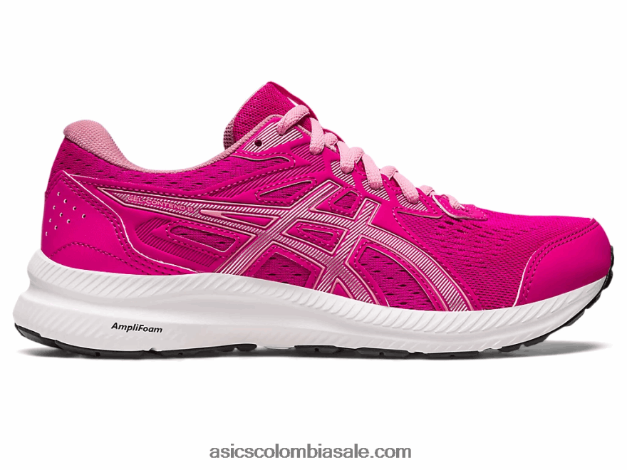 mujer Asics gel-contender 8 rosa rave/plata pura 20X82N2424