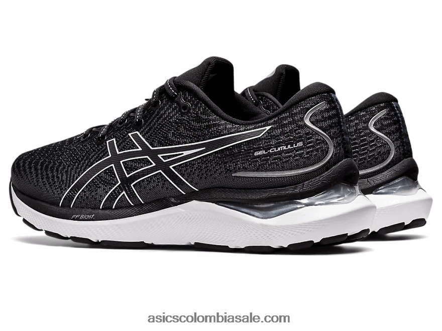 mujer Asics gel-cumulus 24 de ancho portador gris/blanco 20X82N3246