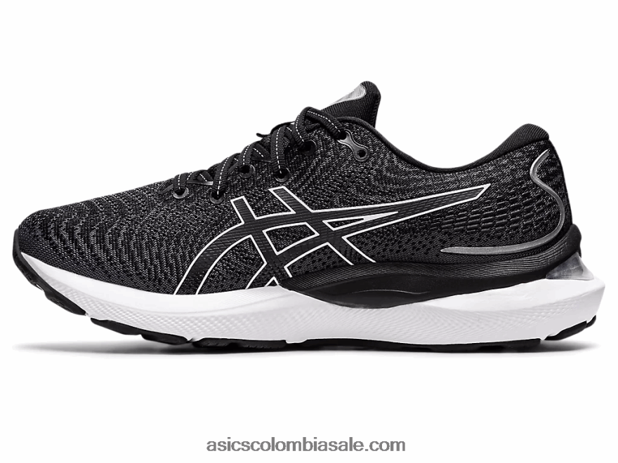 mujer Asics gel-cumulus 24 de ancho portador gris/blanco 20X82N3246