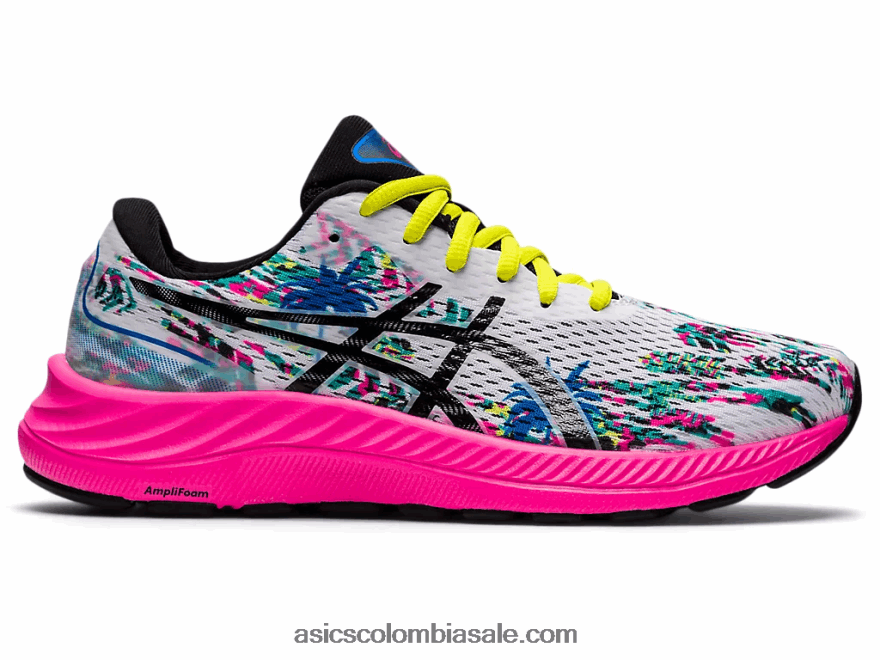 mujer Asics gel-excite 9 blanco negro 20X82N3229