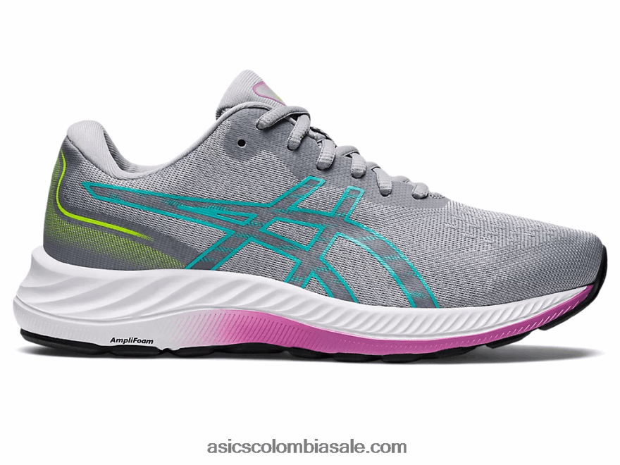 mujer Asics gel-excite 9 gris piedmont/vidrio mar 20X82N2980