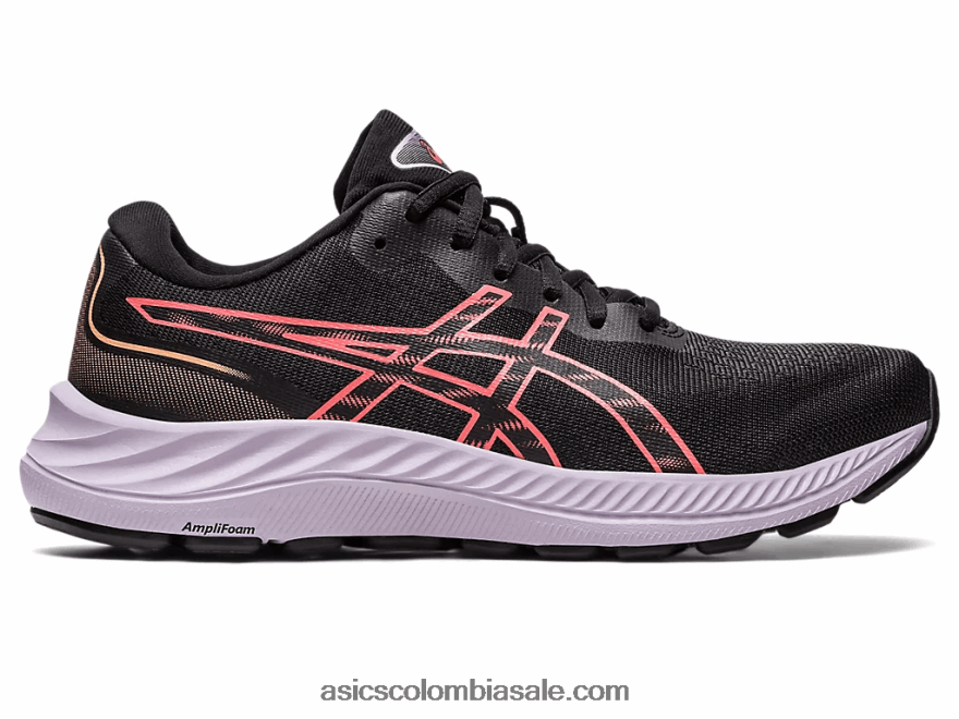 mujer Asics gel-excite 9 negro/papaya 20X82N2458