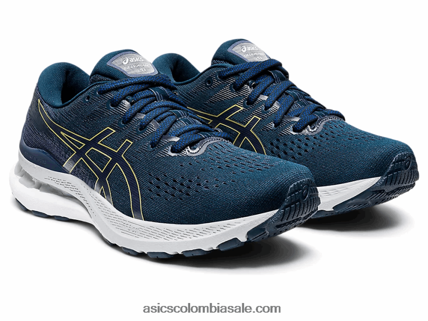 mujer Asics gel-kayano 28 ancho azul francés/azul trueno 20X82N3892