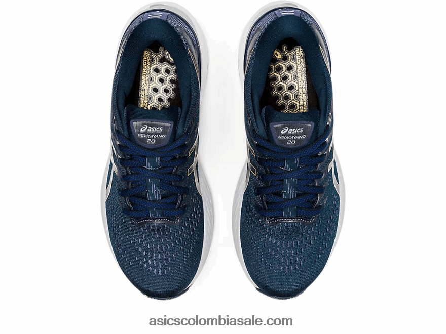 mujer Asics gel-kayano 28 ancho azul francés/azul trueno 20X82N3892