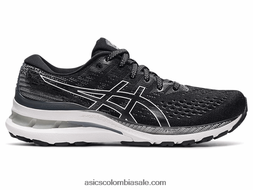 mujer Asics gel-kayano 28 blanco negro 20X82N3915