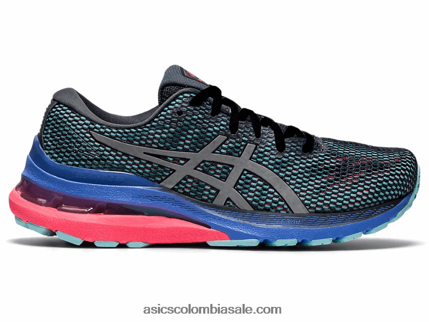 mujer Asics gel-kayano 28 lite-espectáculo gris portador/plata pura 20X82N3740