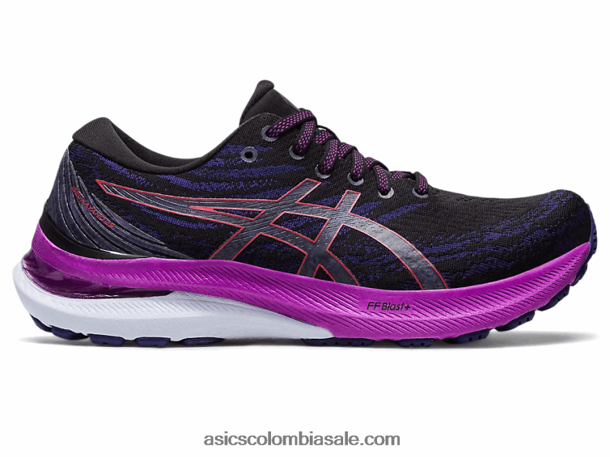 mujer Asics gel-kayano 29 alerta negra/roja 20X82N3135