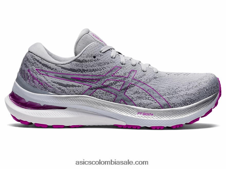 mujer Asics gel-kayano 29 ancho gris piedmont/orquídea 20X82N3128
