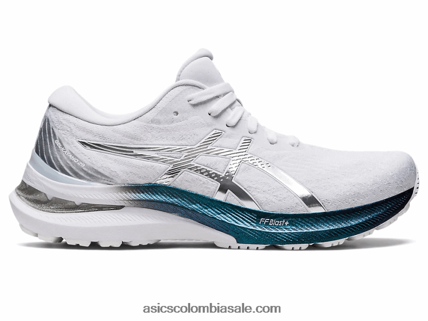 mujer Asics gel-kayano 29 platino blanco/plata pura 20X82N3132