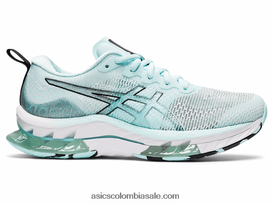 mujer Asics gel-kinsei explosión le azul claro/negro 20X82N3228