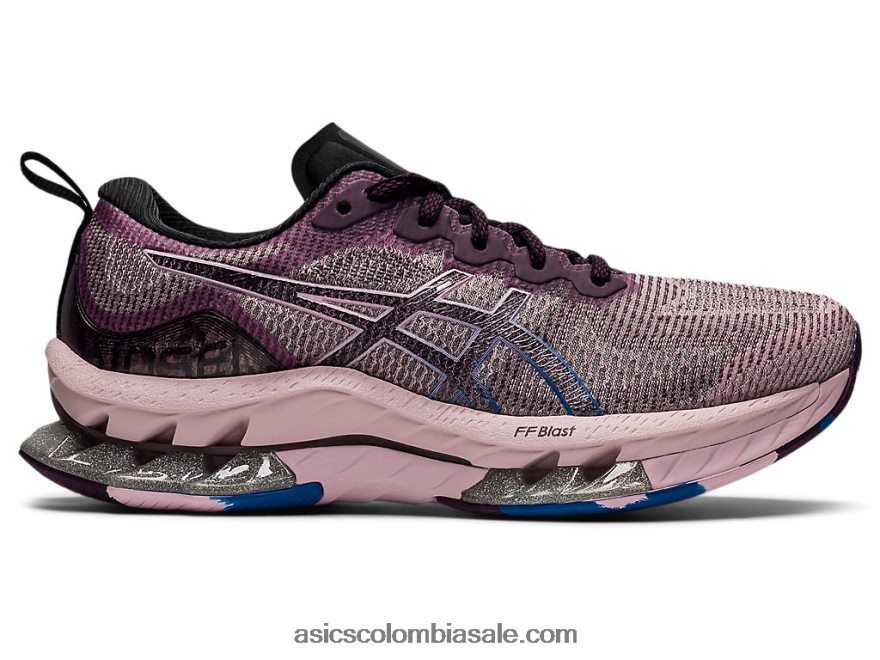 mujer Asics gel-kinsei explosión le ciruela profunda/rosa apenas 20X82N3470