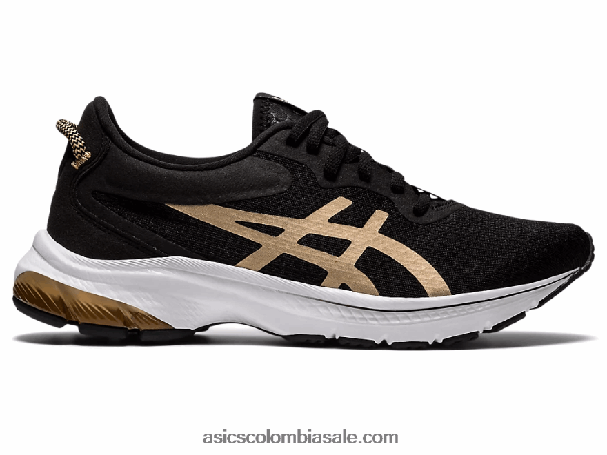 mujer Asics gel-kumo lyte 2 negro/champán 20X82N3998