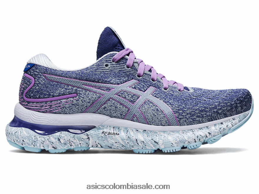 mujer Asics gel-nimbus 24 azul crepúsculo/blanco 20X82N2589