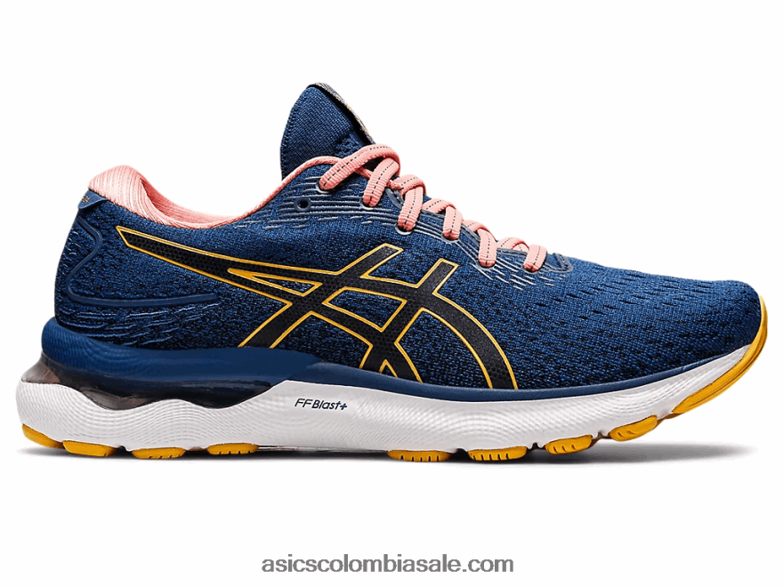 mujer Asics gel-nimbus 24 azul noche/amarillo tigre 20X82N2667