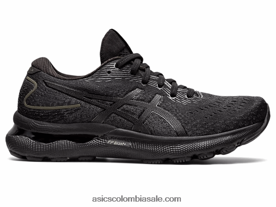 mujer Asics gel-nimbus 24 de ancho negro 20X82N3434