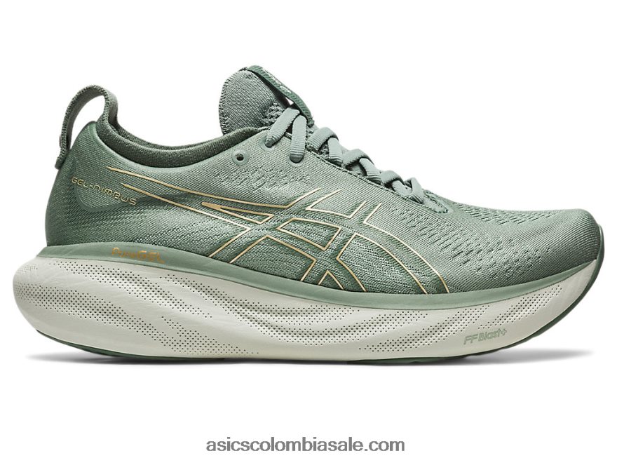 mujer Asics gel-nimbus 25 gris pizarra/champán 20X82N2380