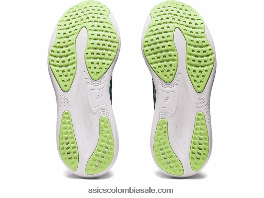 mujer Asics gel-nimbus 25 tinta verde azulado/verde lima 20X82N2259
