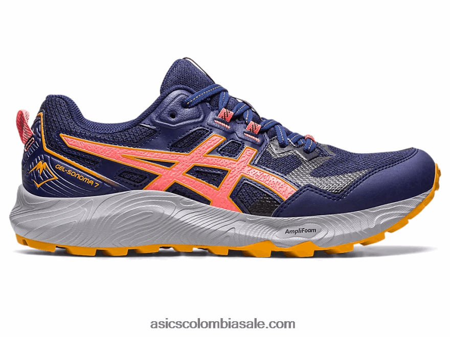 mujer Asics gel-sonoma 7 azul índigo/papaya 20X82N2215