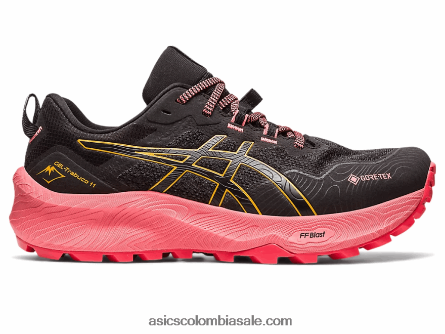 mujer Asics gel-trabuco 11 gtx negro/tormenta de arena 20X82N2185