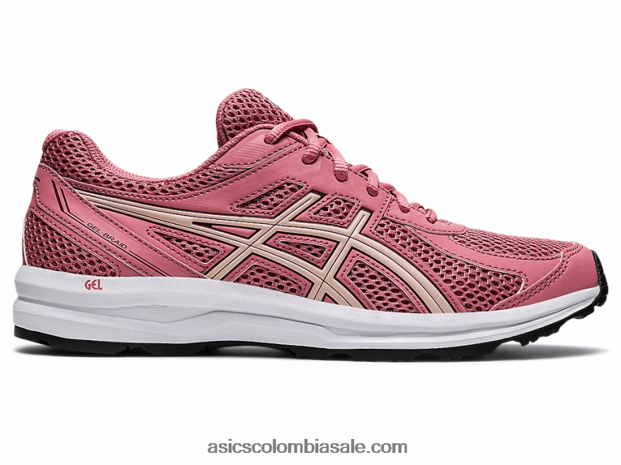 mujer Asics gel-trenza rosa ahumado/rosa perla 20X82N2602